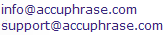 accuphrase contact email addresses